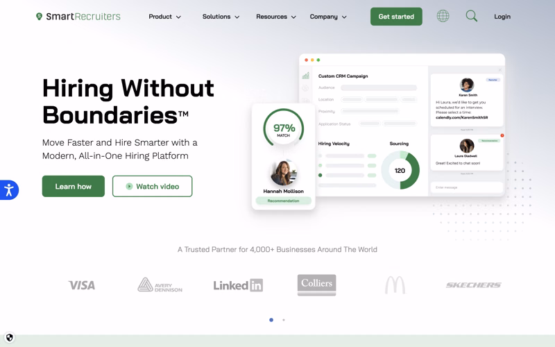 SmartRecruiters compared with HiPeople