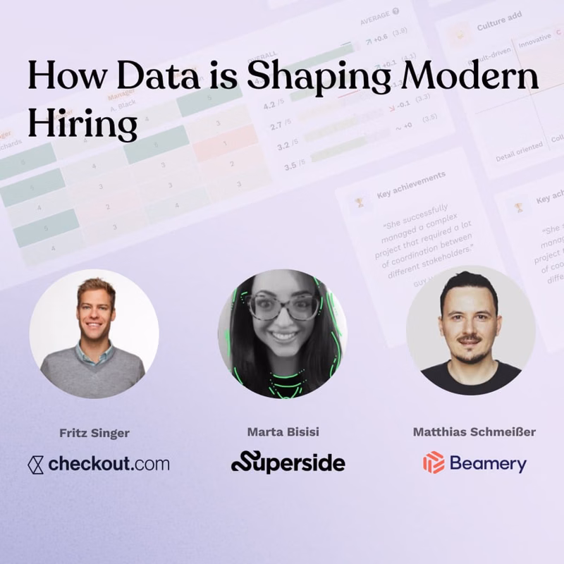 Top six tips on how data is shaping modern hiring
