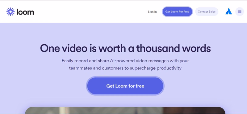 Loom remote work software