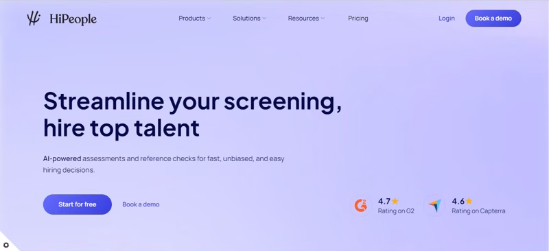 HiPeople For More Efficient Candidate Assessments and Reference Checks