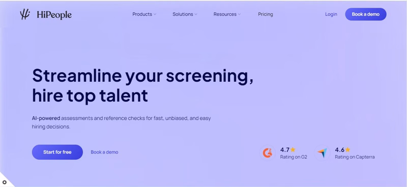 HiPeople remote work software