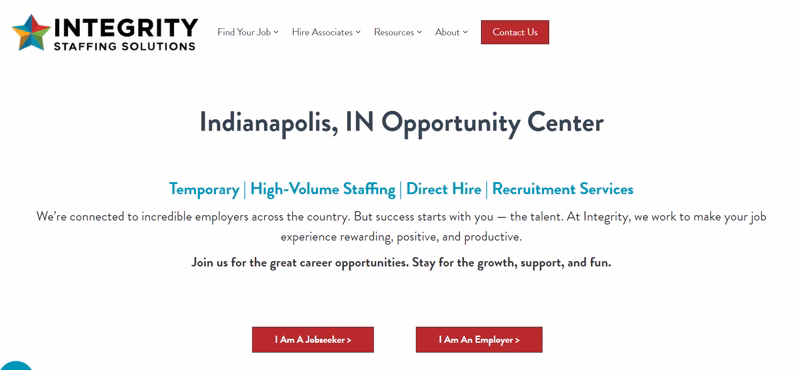 Integrity Staffing Indianapolis