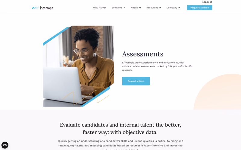 Harver Assessments compared with HiPeople