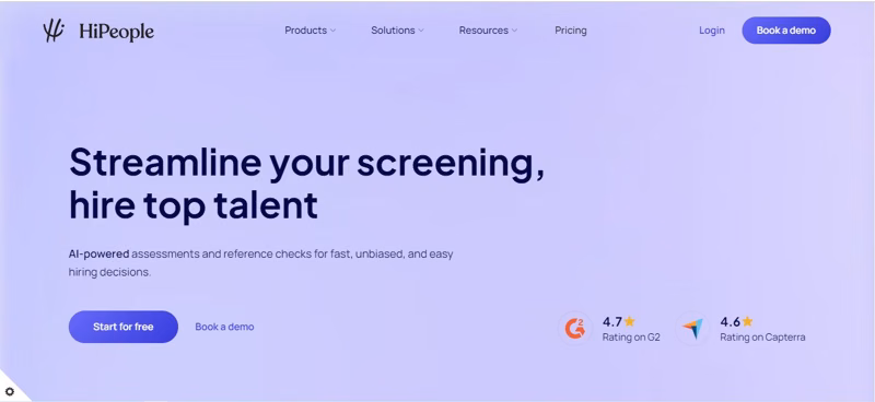 HiPeople Pre-Employment Screening
