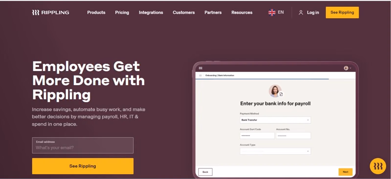 Rippling Payroll Automation Solution
