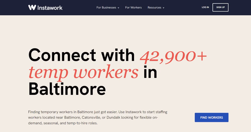 Instawork Baltimore