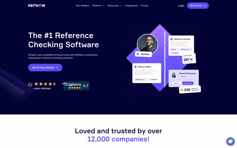 RefNow compared with HiPeople