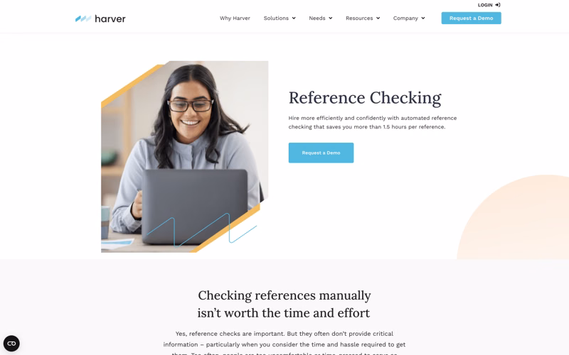 Harver Reference Checks compared with HiPeople