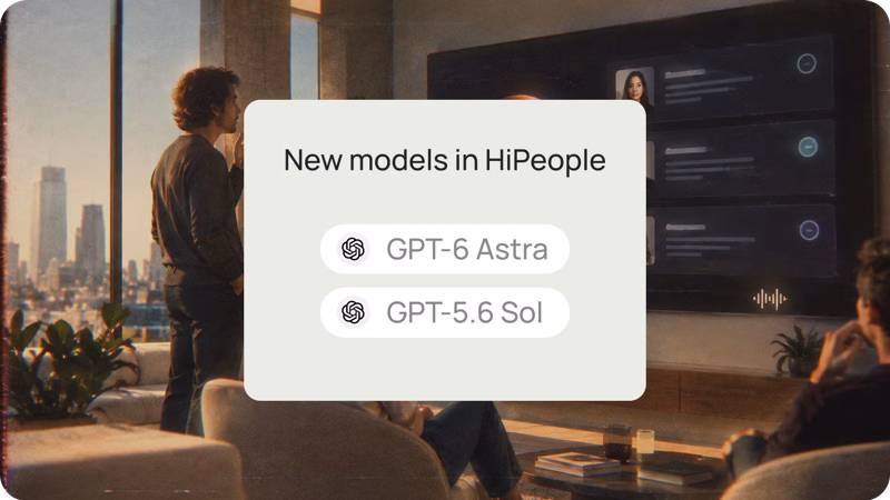 HiPeople AI hiring platform powered by new AI models