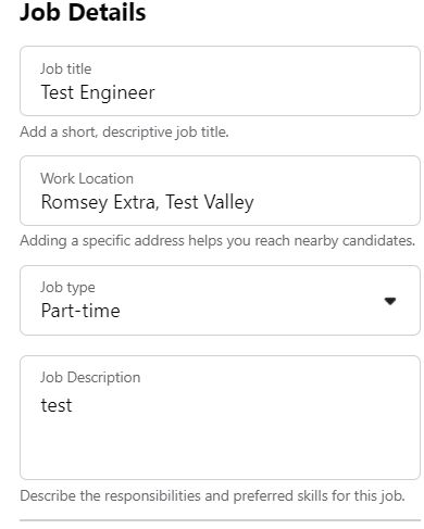 How to Post a Job on Facebook A Step-by-Step Guide - Fill in the Job Details