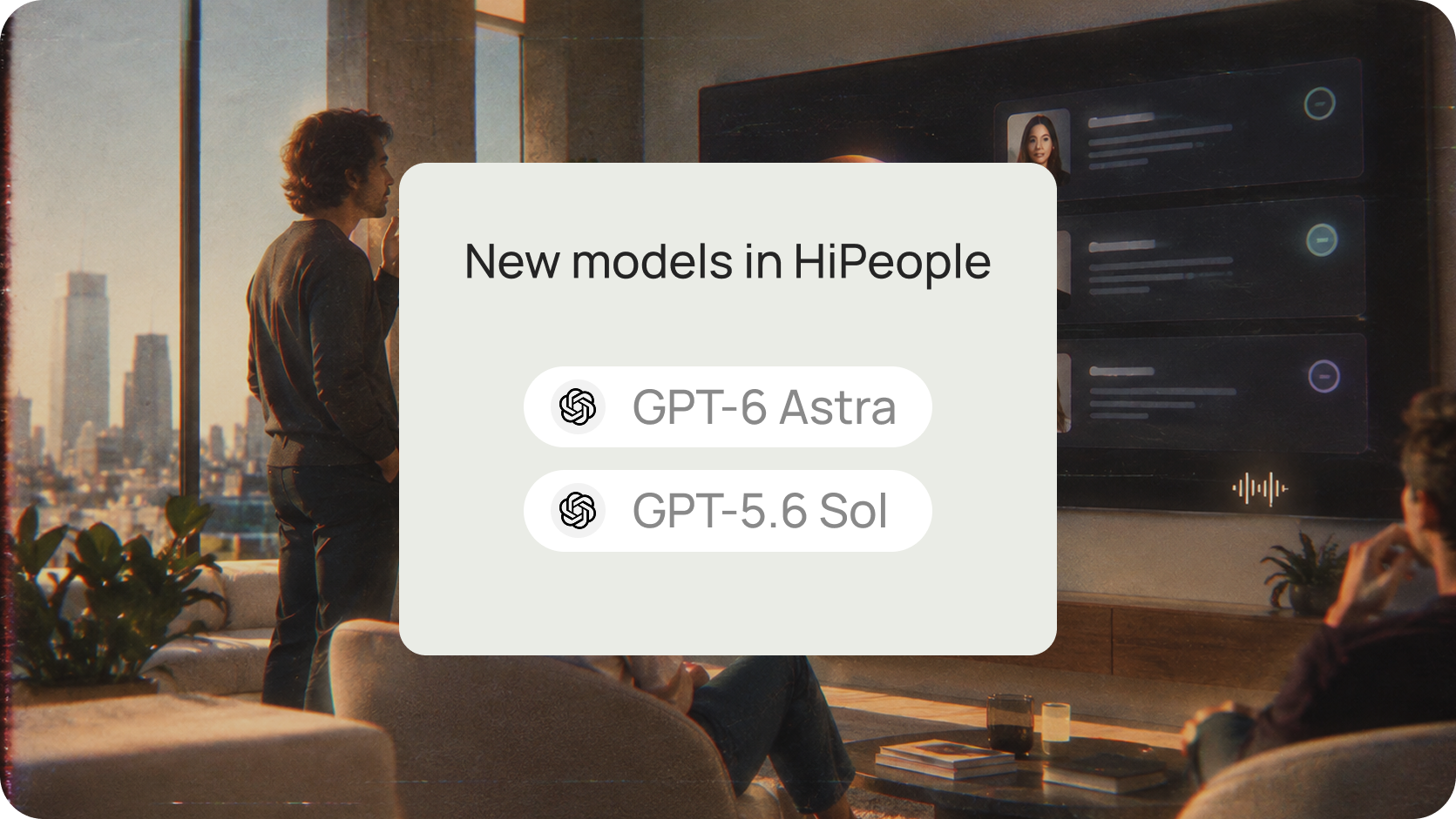 HiPeople AI hiring platform powered by new AI models